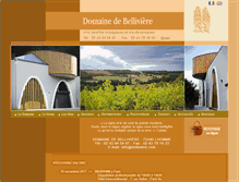 Tablet Screenshot of belliviere.com